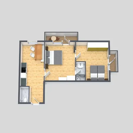 伽姆萨尔姆公寓式酒店 3* Kals-am Großglockner